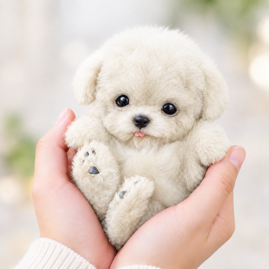 Lifelike Interactive Robotic Puppy Dog – Walking Plush Pet Toy with Tail-Wagging Action