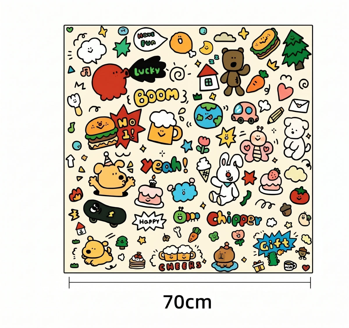 Anti-Scratch Cat Grooming Wrap – Self-Adherent Swaddle Blanket for Safe Nail Trimming and Calming Care