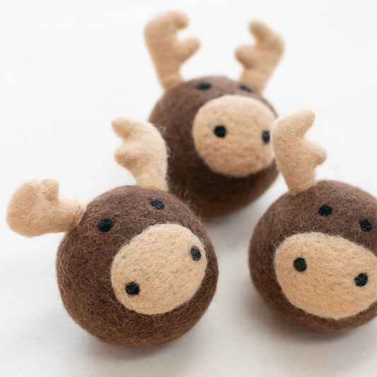 Moose Wool Dog Toy