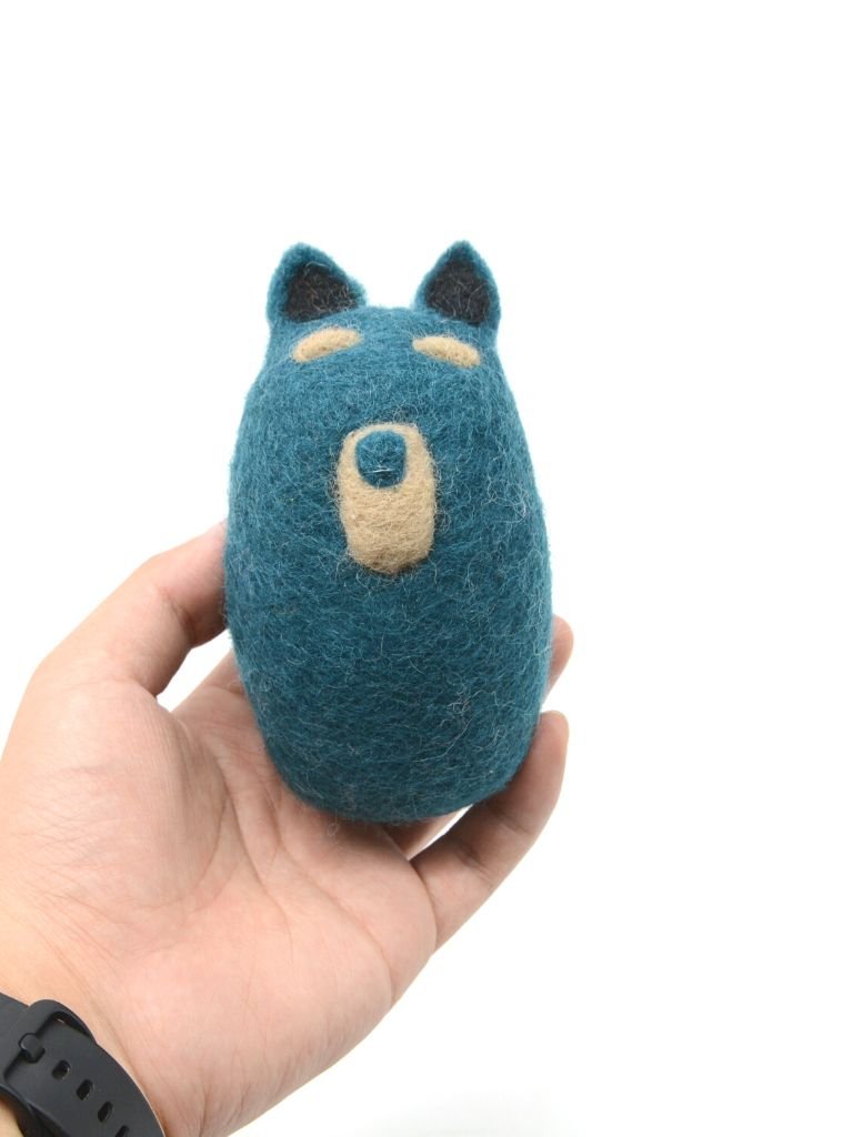 Cute Felt Dog Toy
