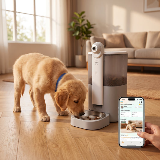 Smart Camera Pet Feeder – WiFi-Enabled Automatic Food Dispenser with Live Video Monitoring and Timed Meals