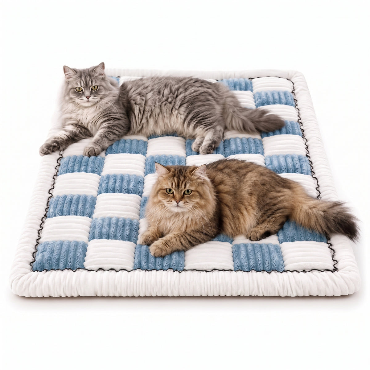 Quilted Floral Dog Couch Cover – Washable Non-Slip Pet Sofa Protector Mat For Scratches