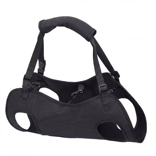 Supportive Full-Body Dog Lift Harness – Mobility Aid Sling with Padded Handle for Senior Pets Walking Stairs