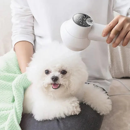 Smart Digital Pet Hair Dryer – Fast-Drying Handheld Grooming Blower for Dogs and Cats