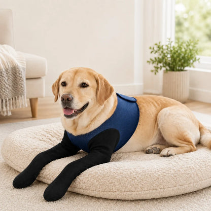 Supportive Front Leg Dog Brace – Dual Sleeve Recovery Wrap for Joint Stability and Wound Protection