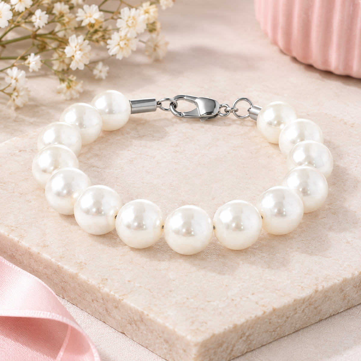 Elegant Beaded Dog Necklace – Stylish Pet Jewelry Collar Accessory for Parties and Photos