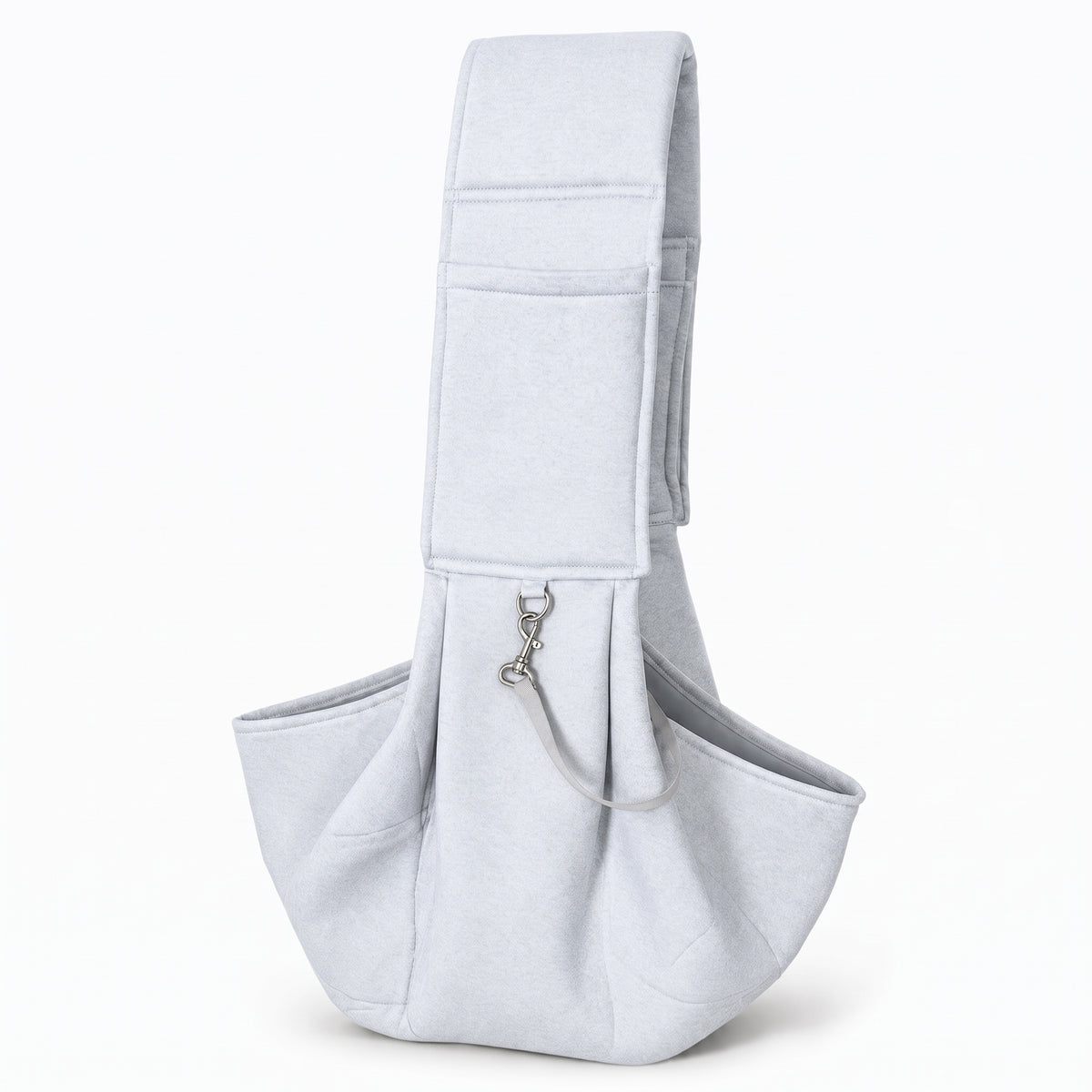 Hands-Free Pocketed Pet Carrier - outdoor travel shoulder bag for small dogs and cats