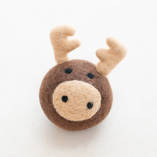 Moose Wool Dog Toy