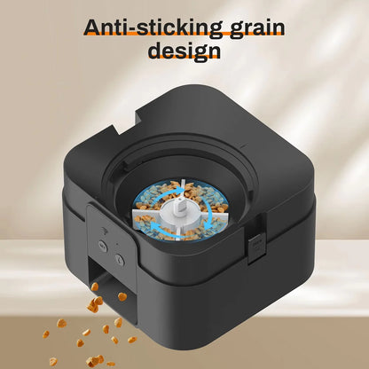 Pawtez Smart Automatic Pet Feeder with Timed Food Dispenser for Cats & Dogs