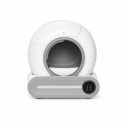 Automatic Self-Cleaning Cat Litter Box – Electric Smart Pet Toilet with Weight Sensors and Digital Display