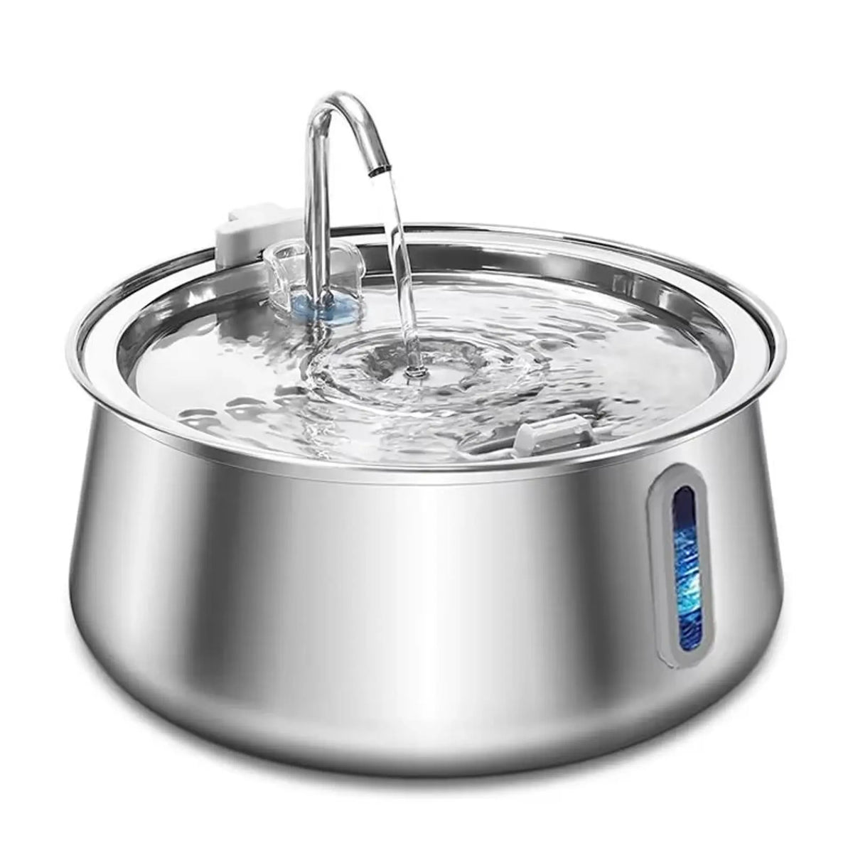 Stainless Steel Cat Water Fountain – 4L Automatic Pet Water Dispenser